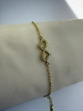 Pulsera Xuping Baño en Oro 18k / Gold Plated Bracelet